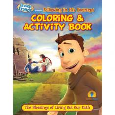 Brother Francis Coloring Book: Following In His Footsteps